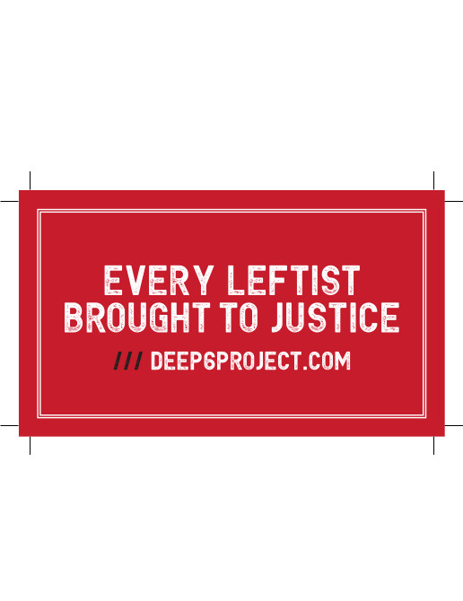 Every Leftist Bumper Sticker